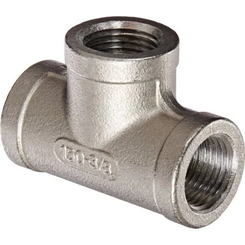 Stainless Steel Threaded Tee
